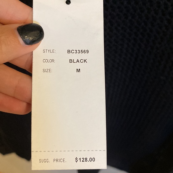 NWT sheer mesh Crewneck - Picture 2 of 6